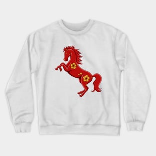 horse zodiac Crewneck Sweatshirt